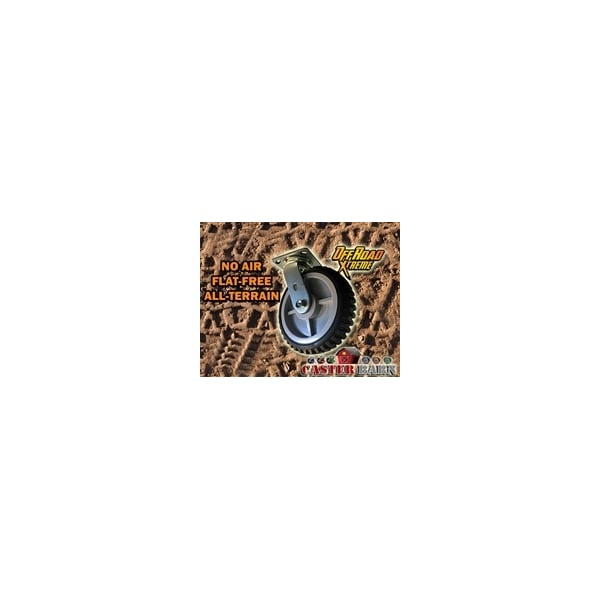 Casterhq All Terrain 8" SWIVEL Caster (Flat Free) CB-ATSC8 - main